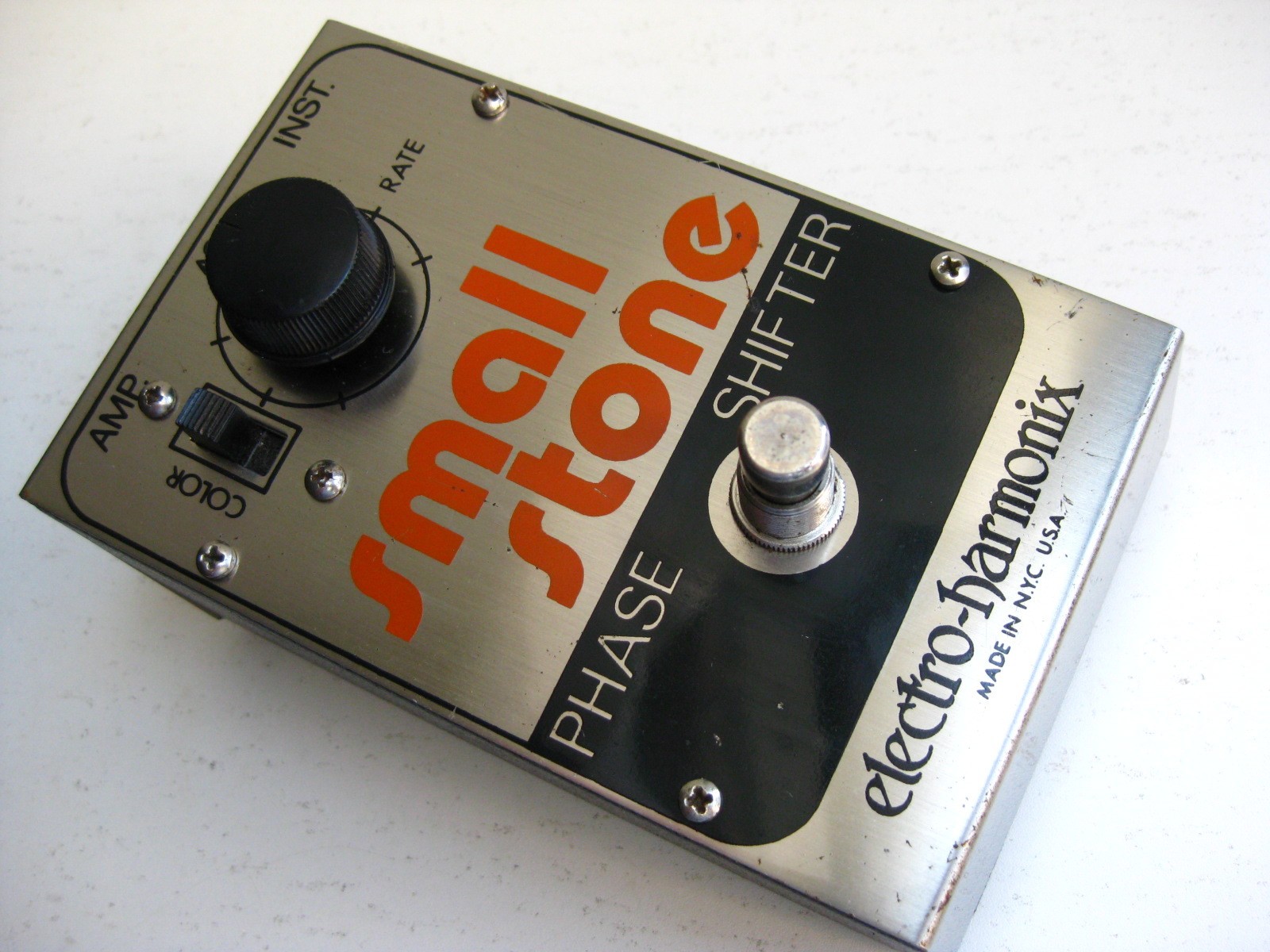 Vintage 1978 Electro-Harmonix Small Stone Guitar Phaser Effect Pedal USA