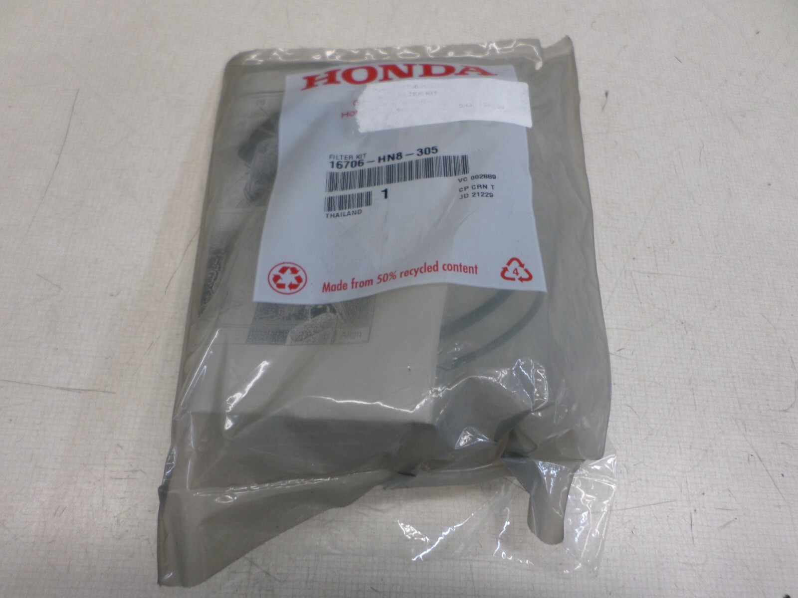 2006-2013 MANY HONDA ATV & MOTORCYCLE MODELS FUEL FILTER SET 16706-HN8-305