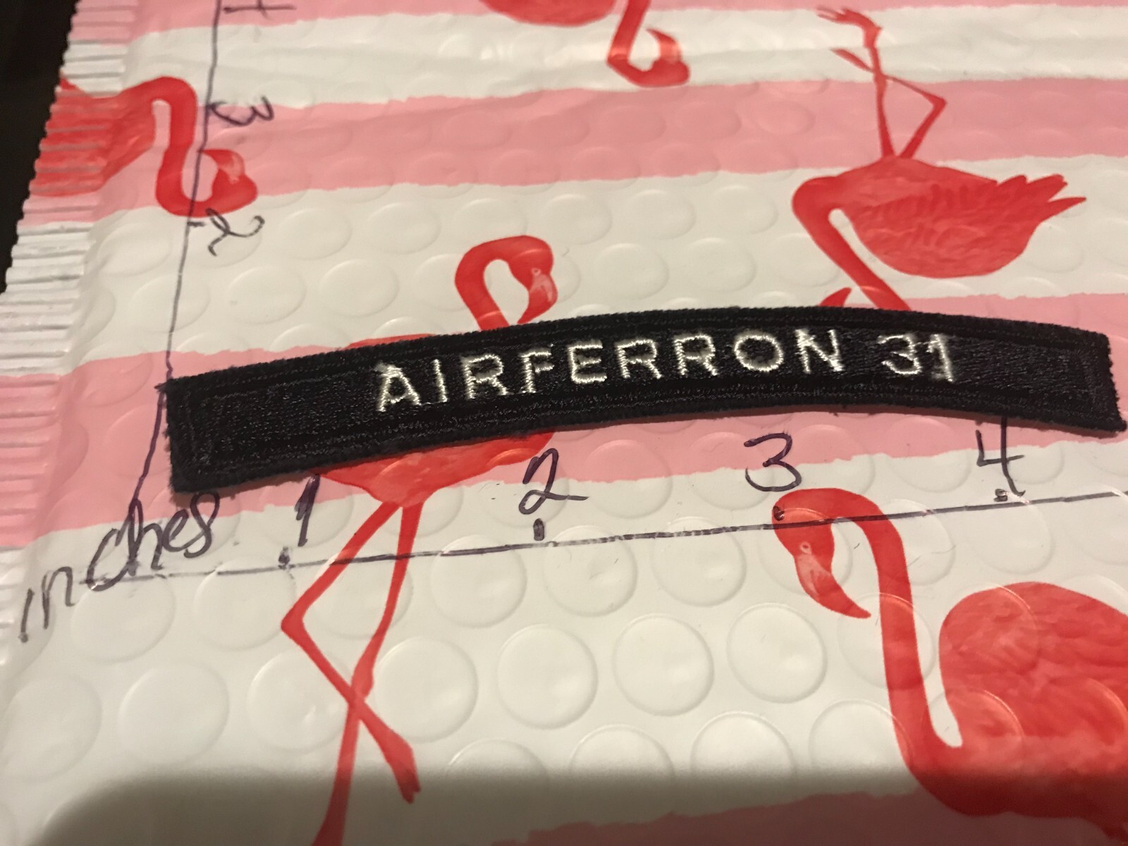 US NAVY SHOULDER STRIP TAB rocker Patch 10/27/23 AIRFERRON 31