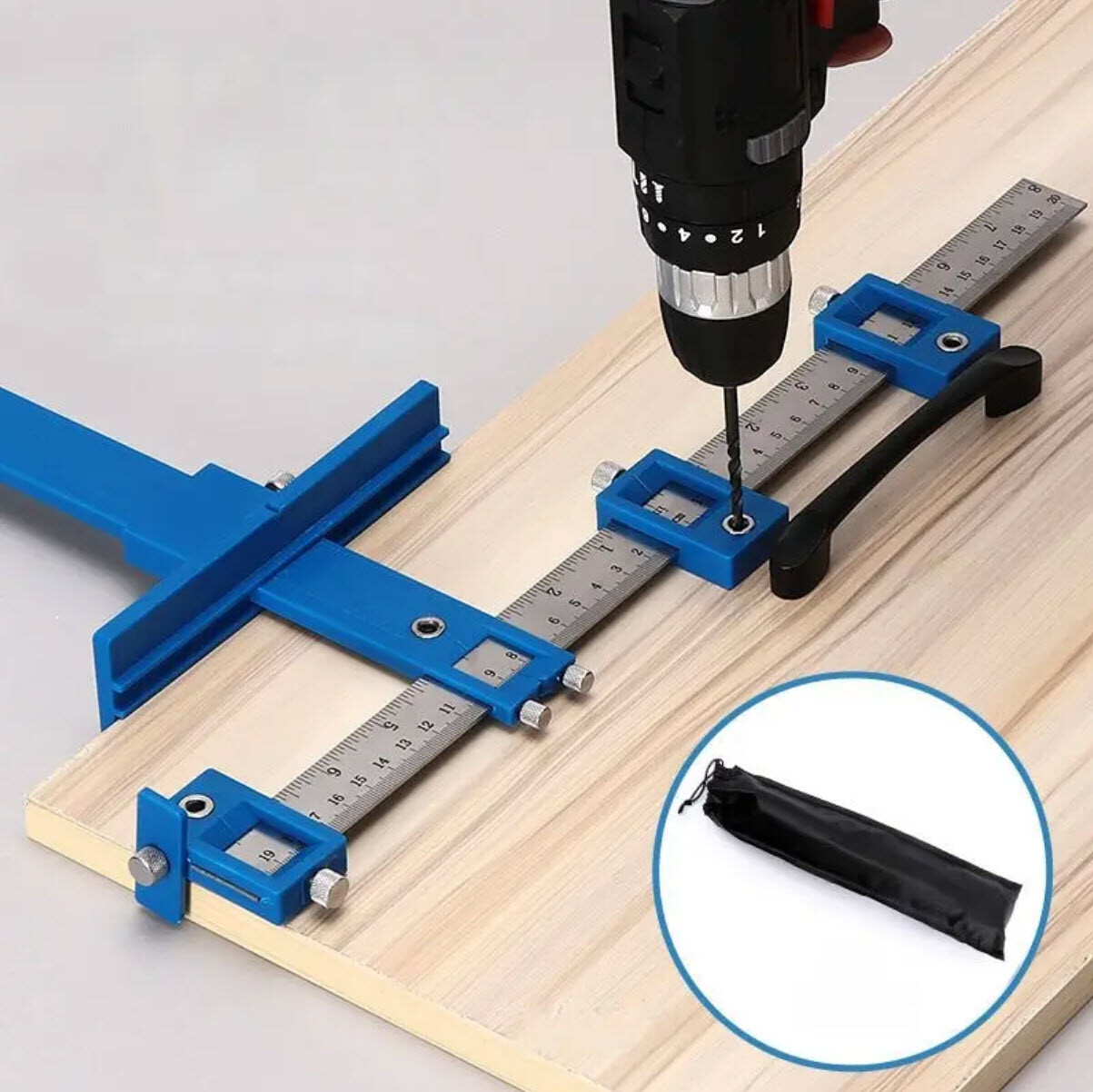 BCM ( HW04923 ) Punch Locator Drill Guide Kit, Installation Tool For Woodworking