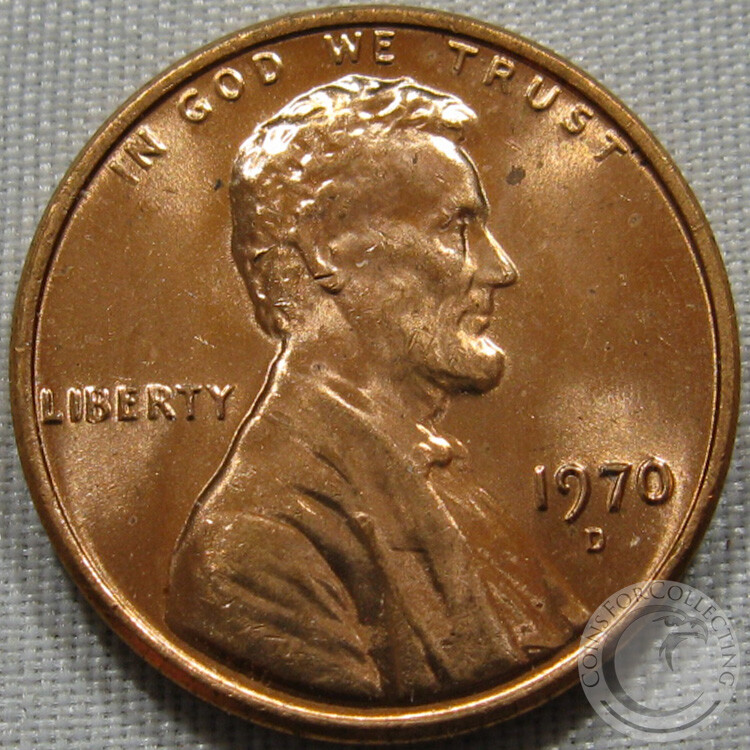 1970-D UNC LINCOLN MEMORIAL PENNY NICE COIN **MAKE AN OFFER**