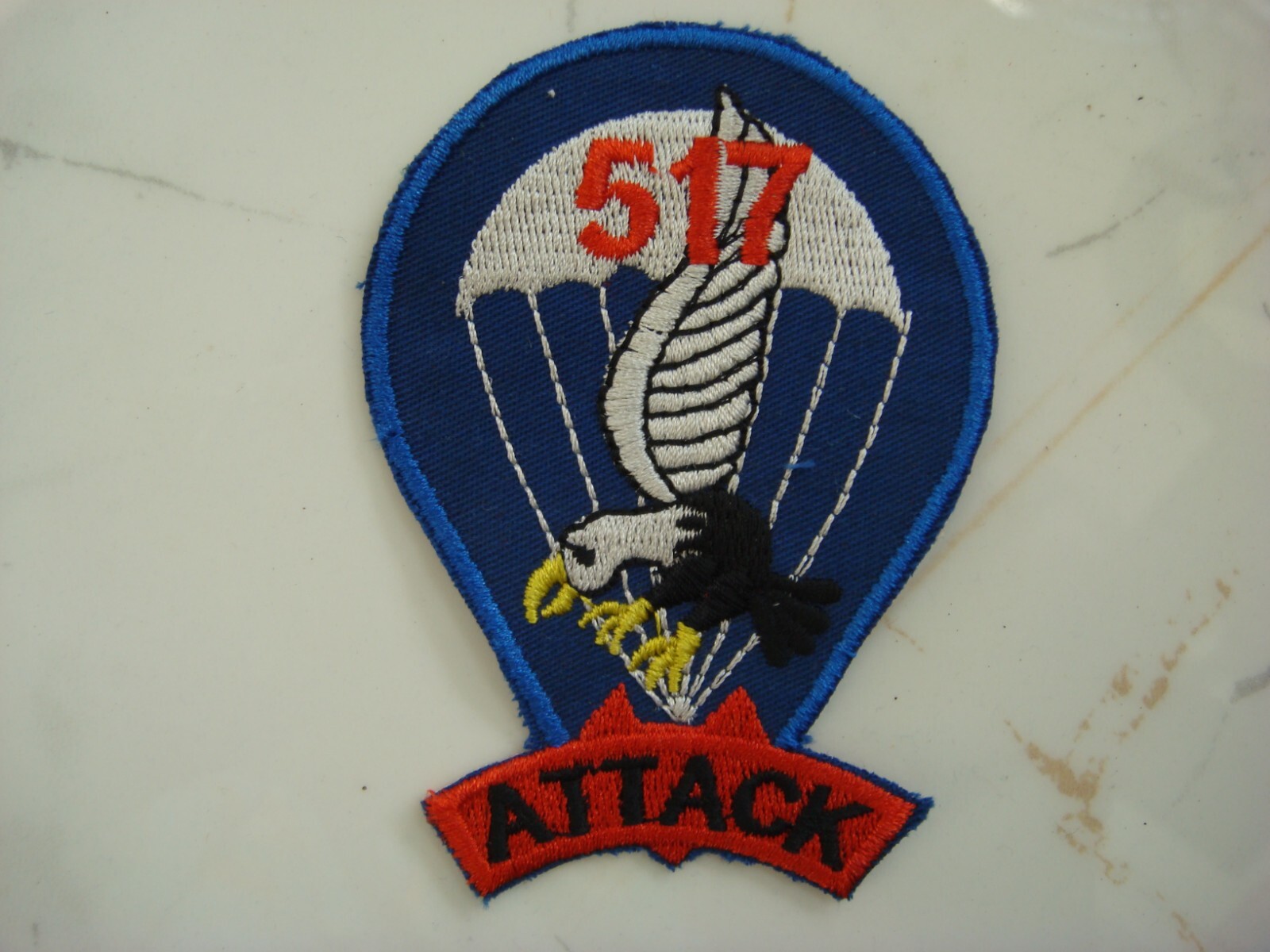 US ARMY  517th PARACHUTE INFANTRY REGIMENT ATTACK PATCH
