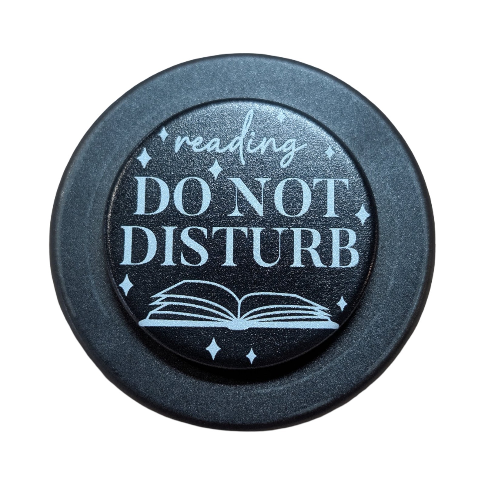 10-R PopSockets Magsafe Phone Grip - Black DND Reading (Referb) ⬇️