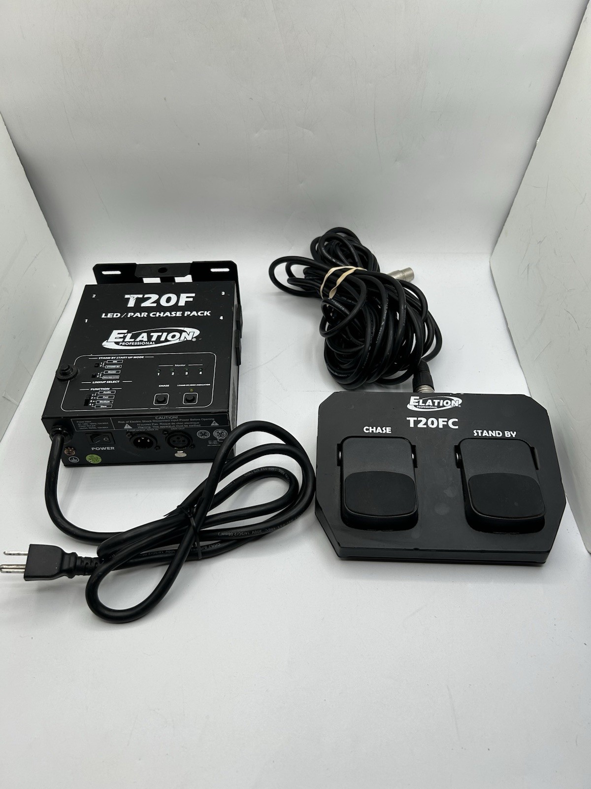 Elation Professional T20F LED/PAR Chase Pack DMX Controller Stage Light Pedal