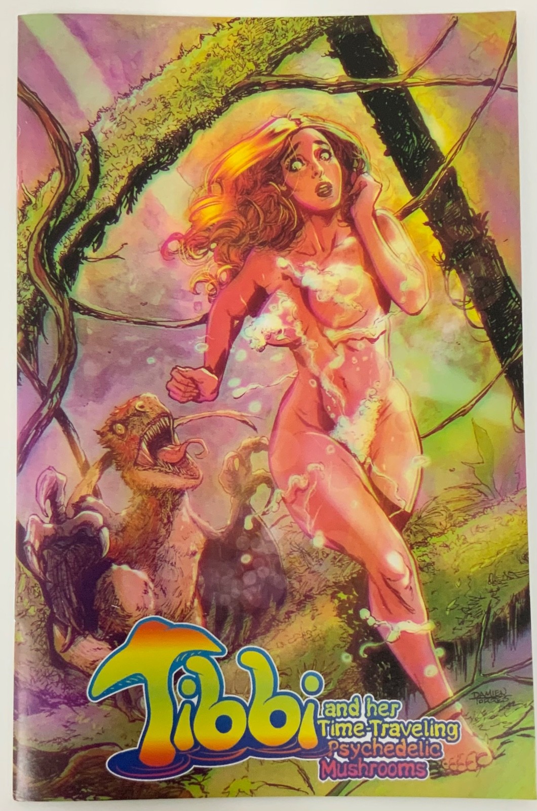 Tibbi and Her Time Traveling Psychedelic Mushrooms 1 Sinopa Damien Torres