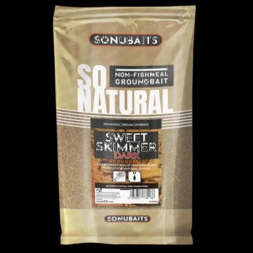 Sonubaits So Natural Sweet Skimmer Dark Groundbait 1kg S1780038 NEW Fishing Bait