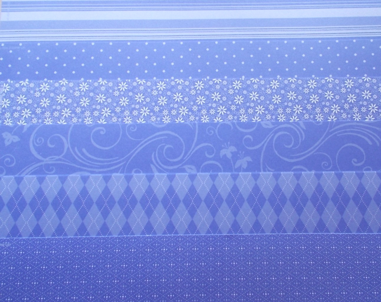 Stampin' Up! PRINTS LOVELY LILAC 12" x 12" DSP Designer Series Paper 12 Sheets R