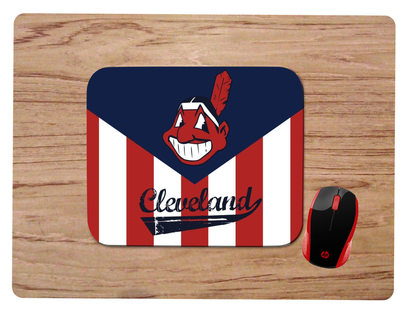 CLEVELAND INDIANS CUSTOM DESK MAT MOUSE PAD HOME OFFICE GIFT