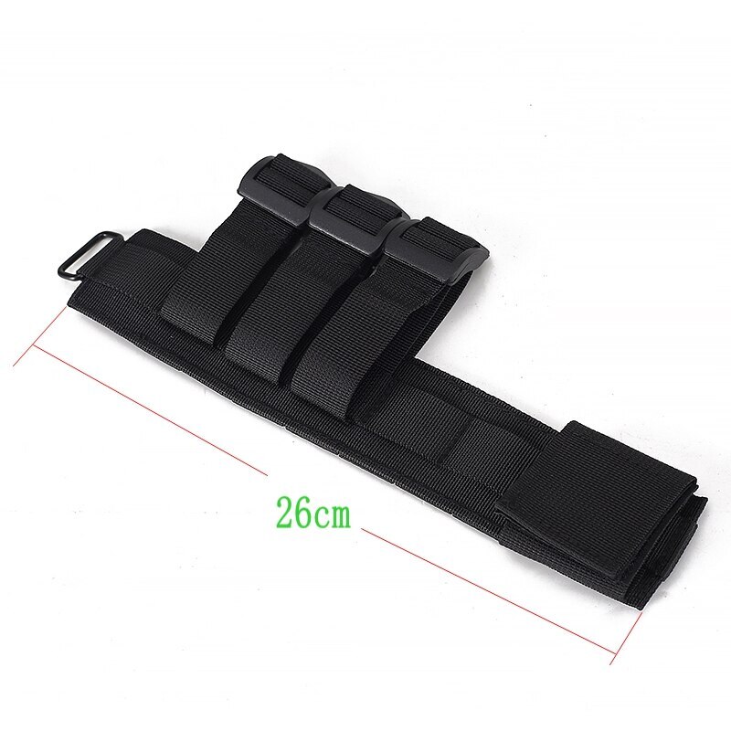 Tactical Molle Sheath Straight Knife Tools Holder Set Fixed Strap Accessories