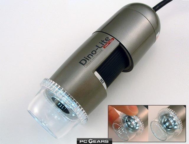 Dino Lite Digital Microscope USB2.0 1.3MP 10x~200x Mag. Polarization (AM4113ZT)
