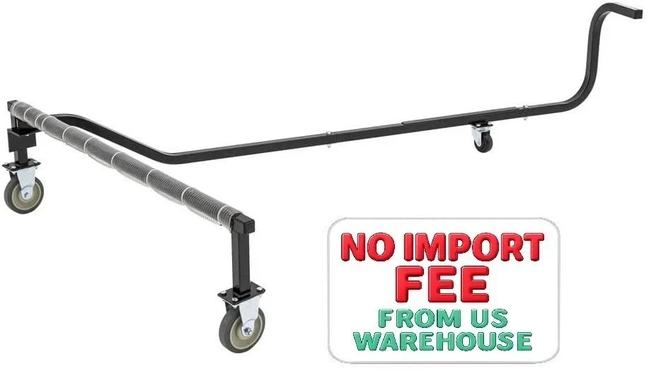 BIack Ice Steel Snowmobile Dolly for Garage or Shop, 1,500 lb. Weight Capacity.