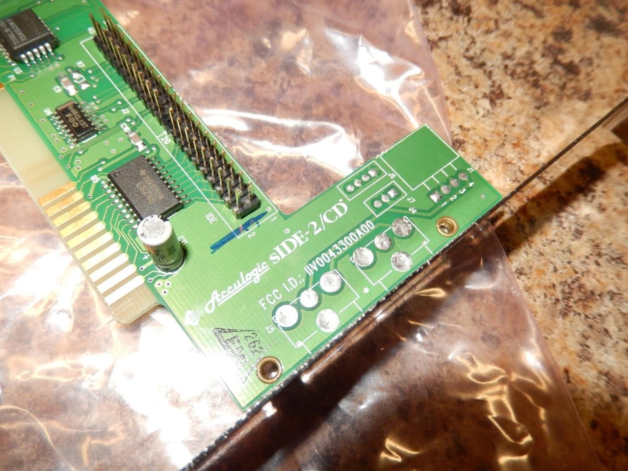 Vintage Acculogic Side-2/CD (110-00433-03-B02) PC / Card Module