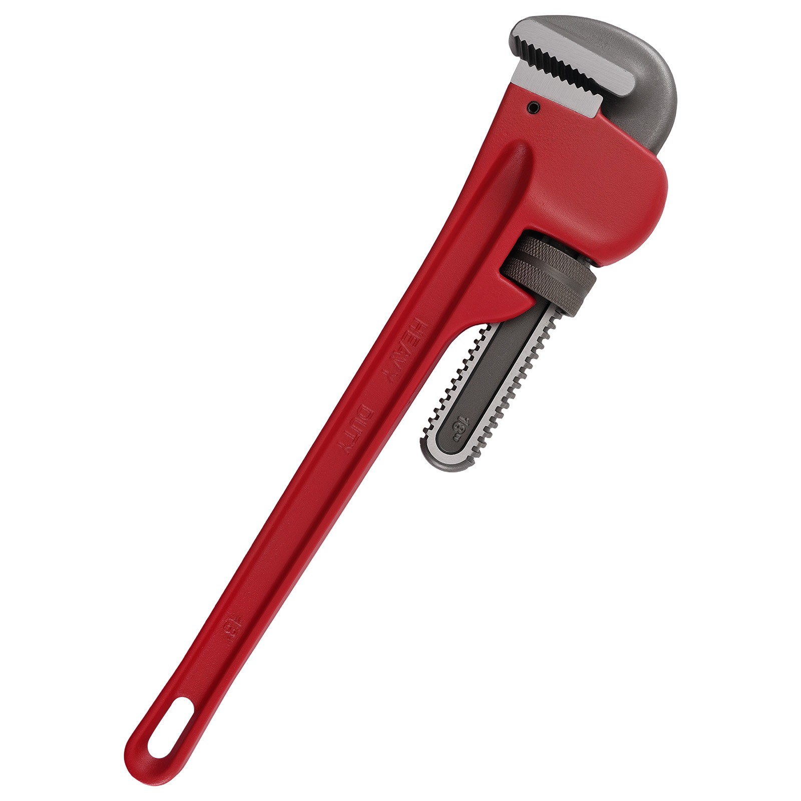18" Stilson Type Pipe Wrench Heavy Duty CRV Steel Serrated 450mm Tool