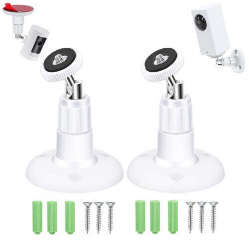 2X Security Camera Wall Mount Bracket Holder Stand For Arlo Pro Outdoor Indoor
