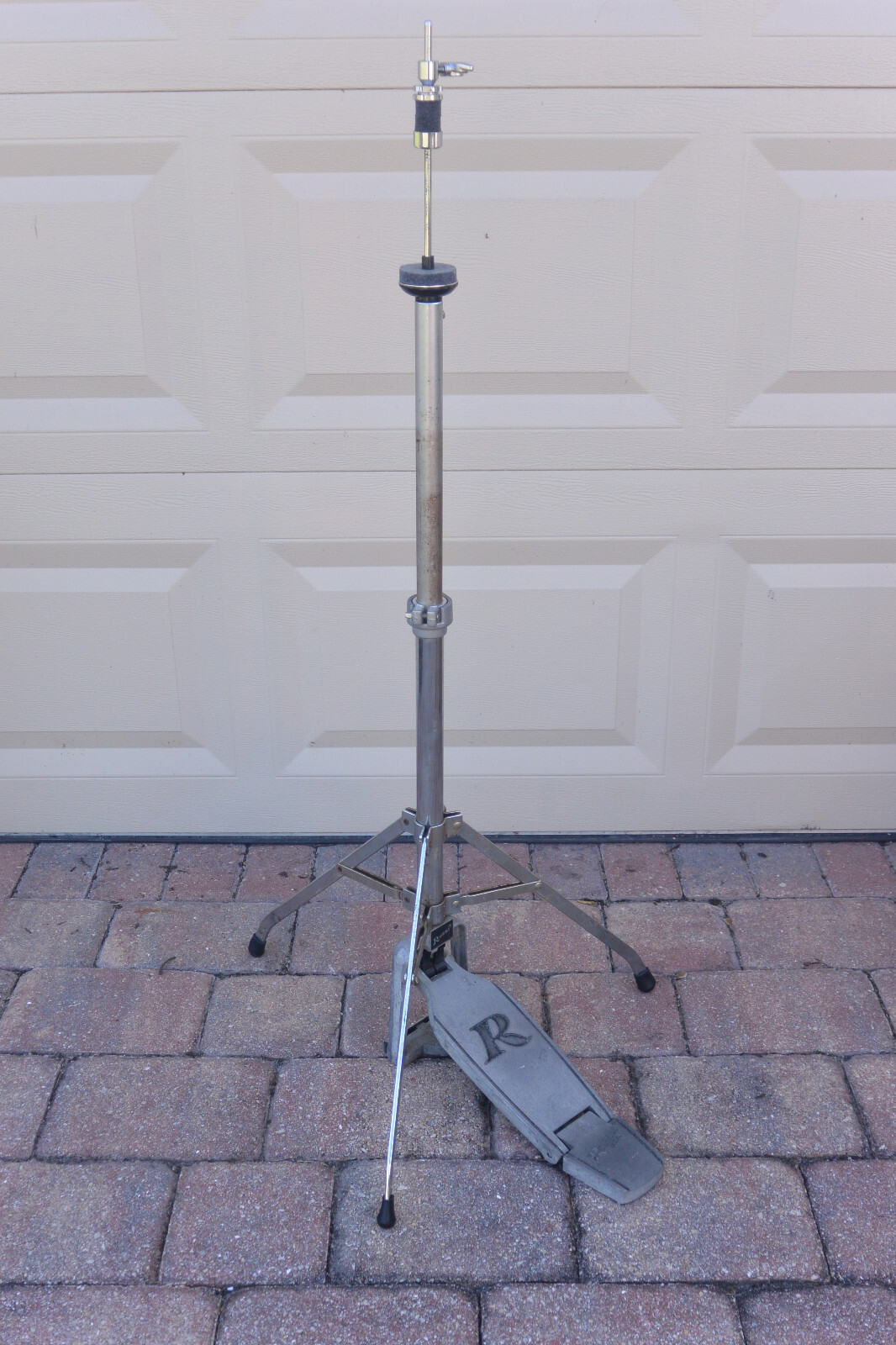 1970's ROGERS USA MEMRILOC HI HAT STAND w/ NEW YAMAHA CLUTCH for DRUM SET! i594
