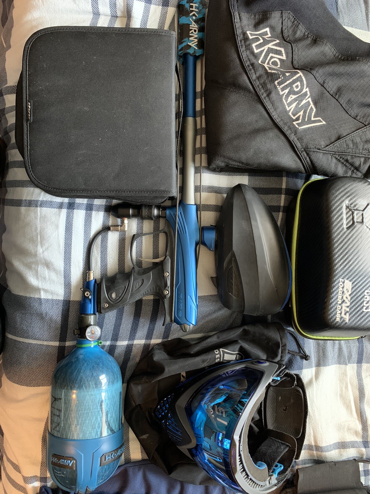 Paintball gear
