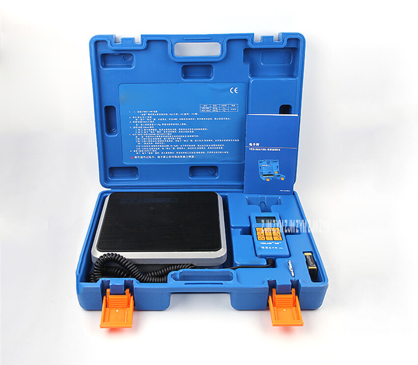Manual Refrigerant Electronic Balance Freon Quantitative Filling Scale VES-50A
