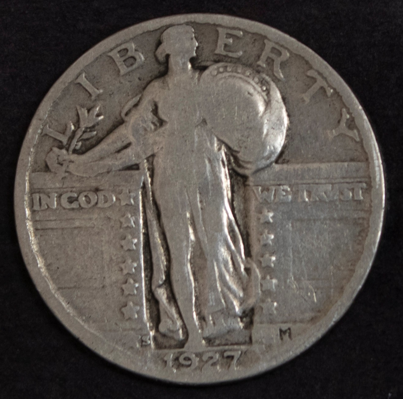 1927 S Standing Liberty Quarter Fine........Lot 6328
