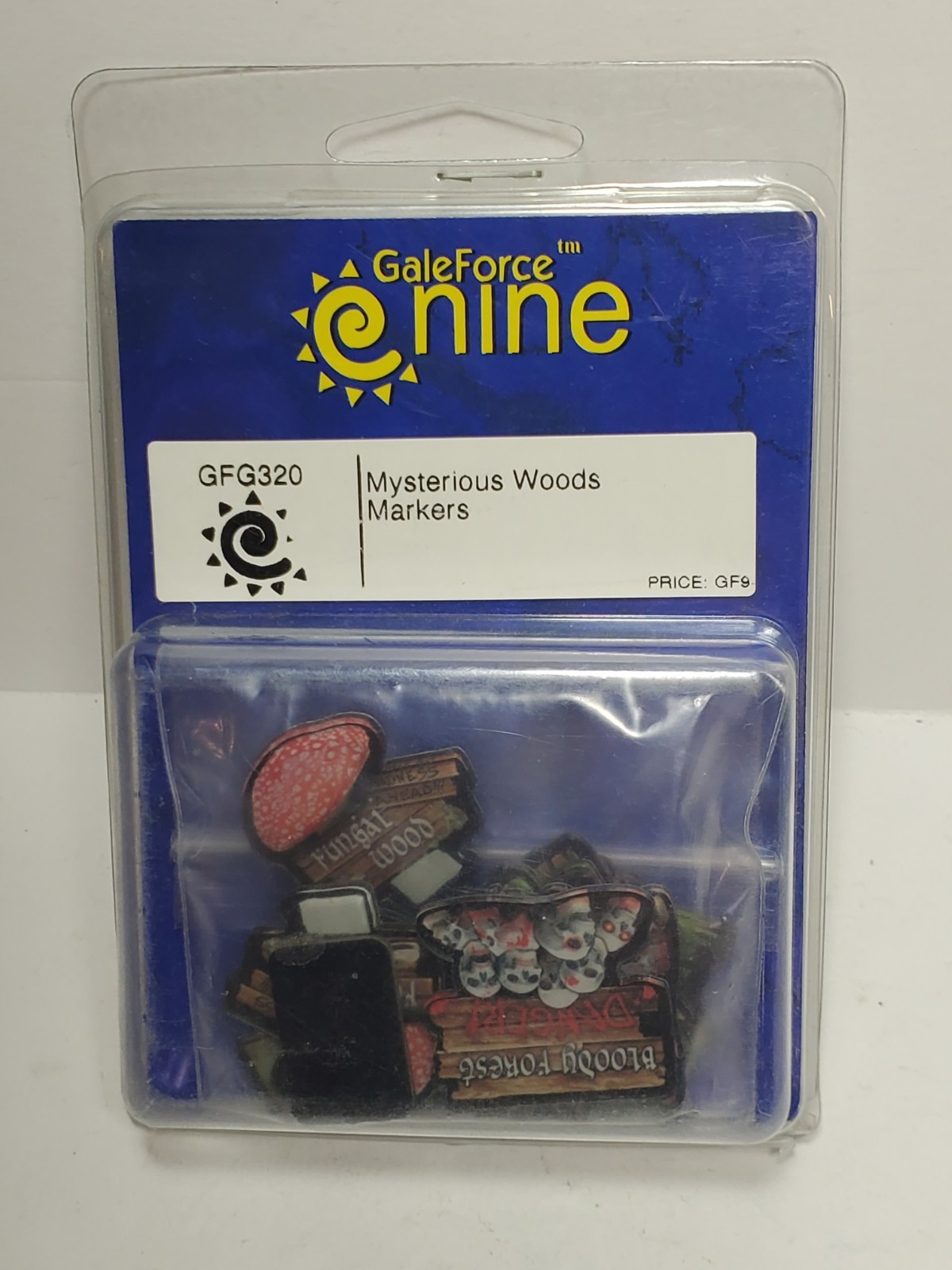 Gale Force Nine Gaming Accessory Mysterious Woods Markers New b6
