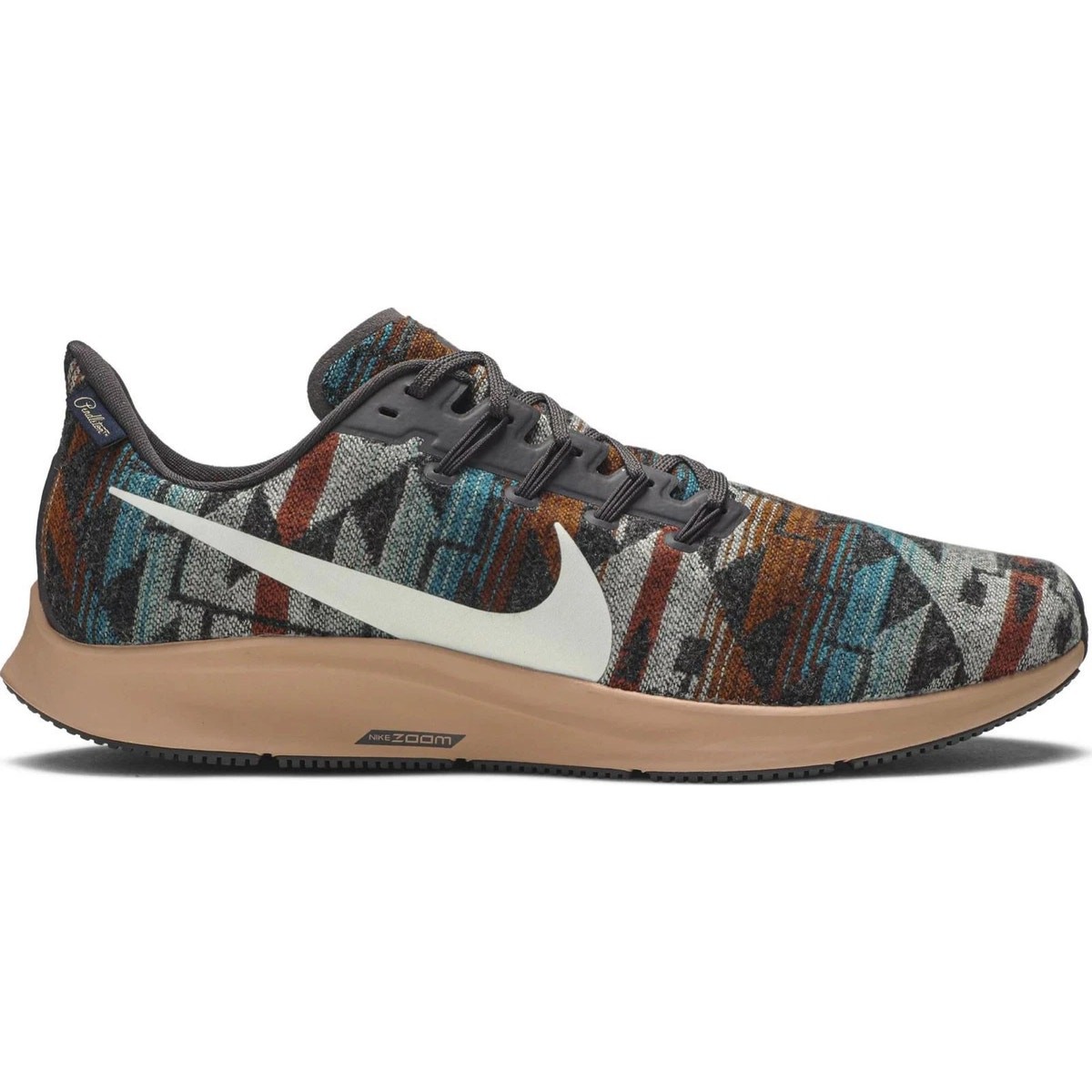 Nike Air Zoom Pegasus 36 Shoes CQ7695-900 N7 Pendleton Multicolor Mens Size 11