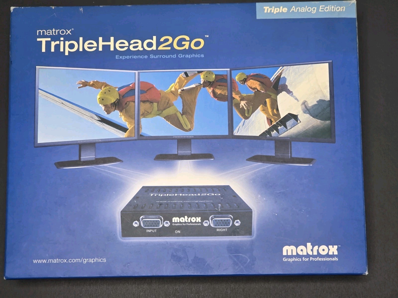 Matrox TripleHead2Go DP version T2G-A3A-AJF Video Splitter