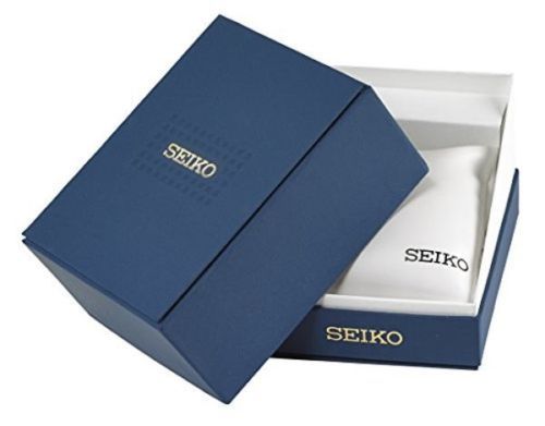 New 5 SEIKO Empty Watch Box Blue Presentation Watch Case
