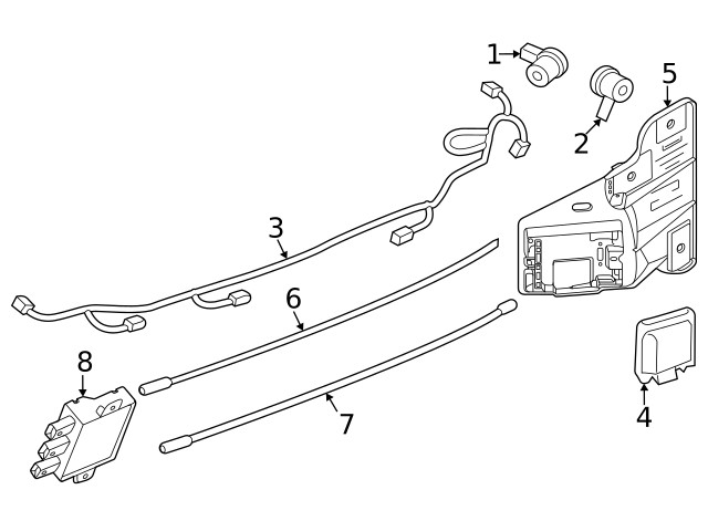 Genuine Ford Bracket NL1Z-14D189-B