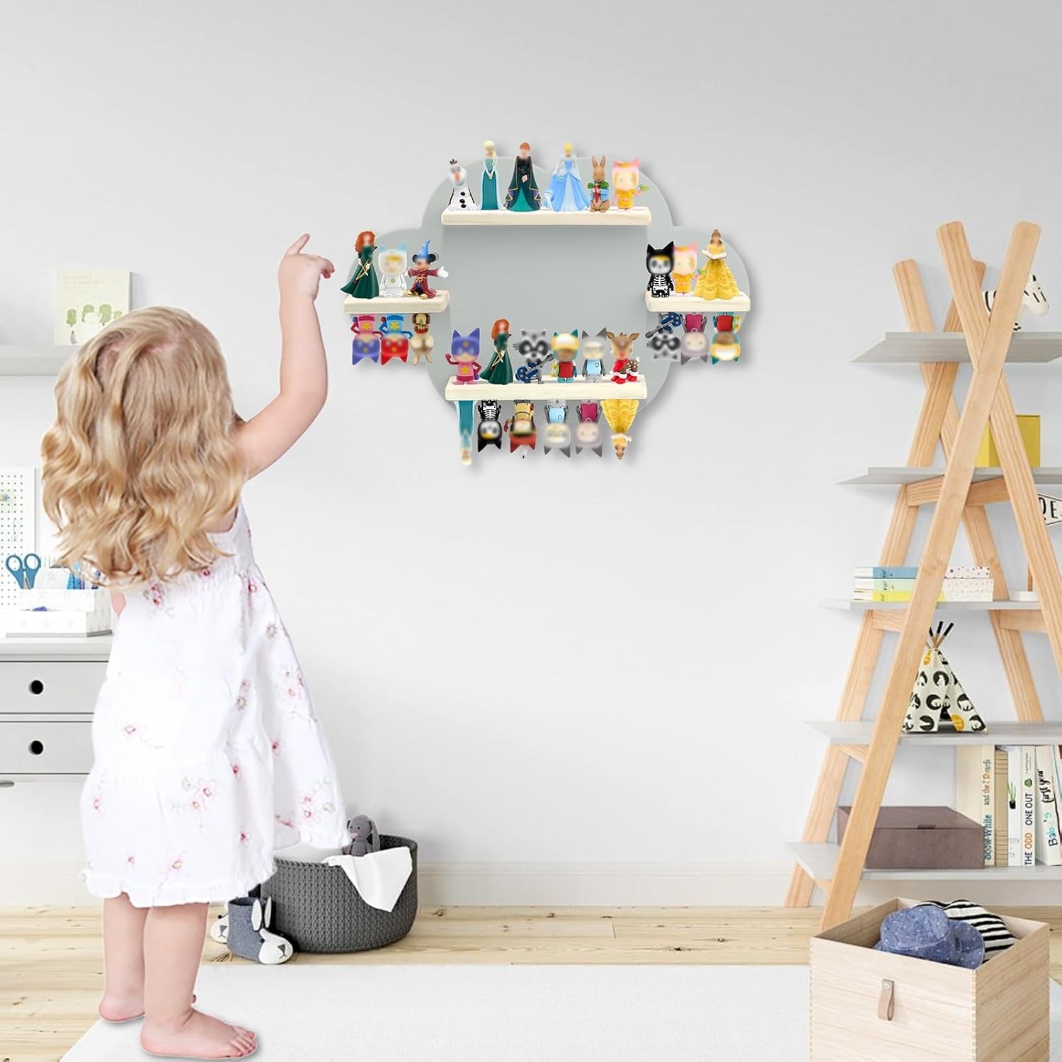 Figures Characters Magnetic Wall Shelf