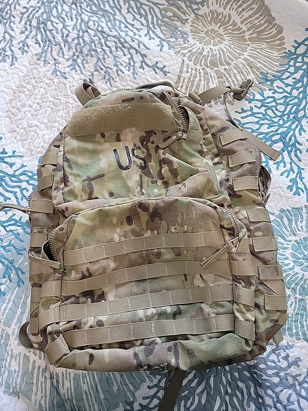USGI OCP Multicam MOLLE II Medium Rucksack Backpack with Frame and Waist Belt