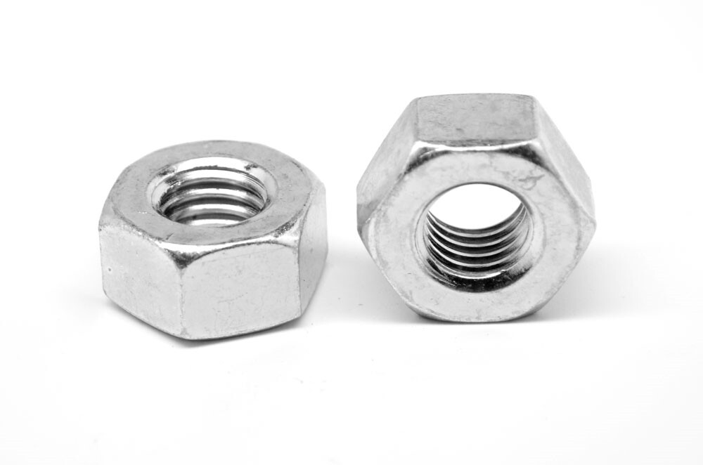 1/2-13 Coarse Grade 2H Heavy Hex Nut Zinc Plated