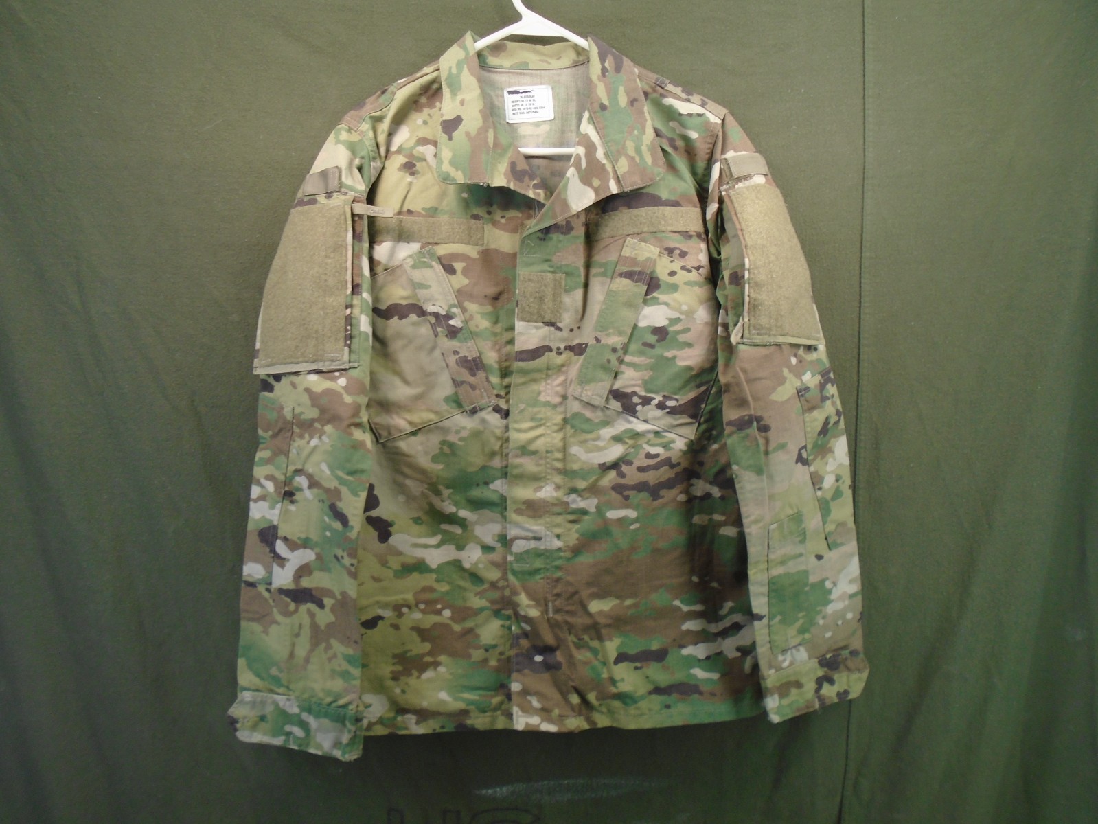 US Military Army OCP Coat Shirt Female Women's MultiCam Sz 36 Regular 2013 294-E