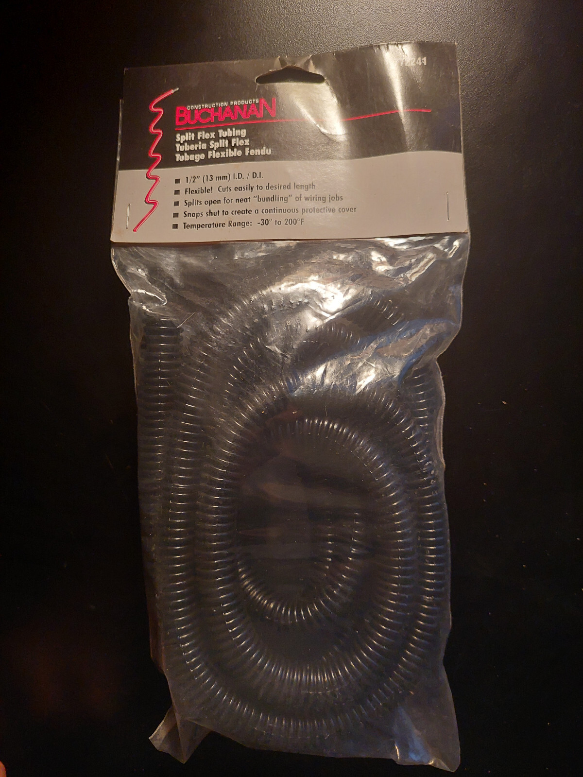 10 FT 1/2" Black Expandable Wire Cable Sleeving Sheathing Braided Loom Tubing
