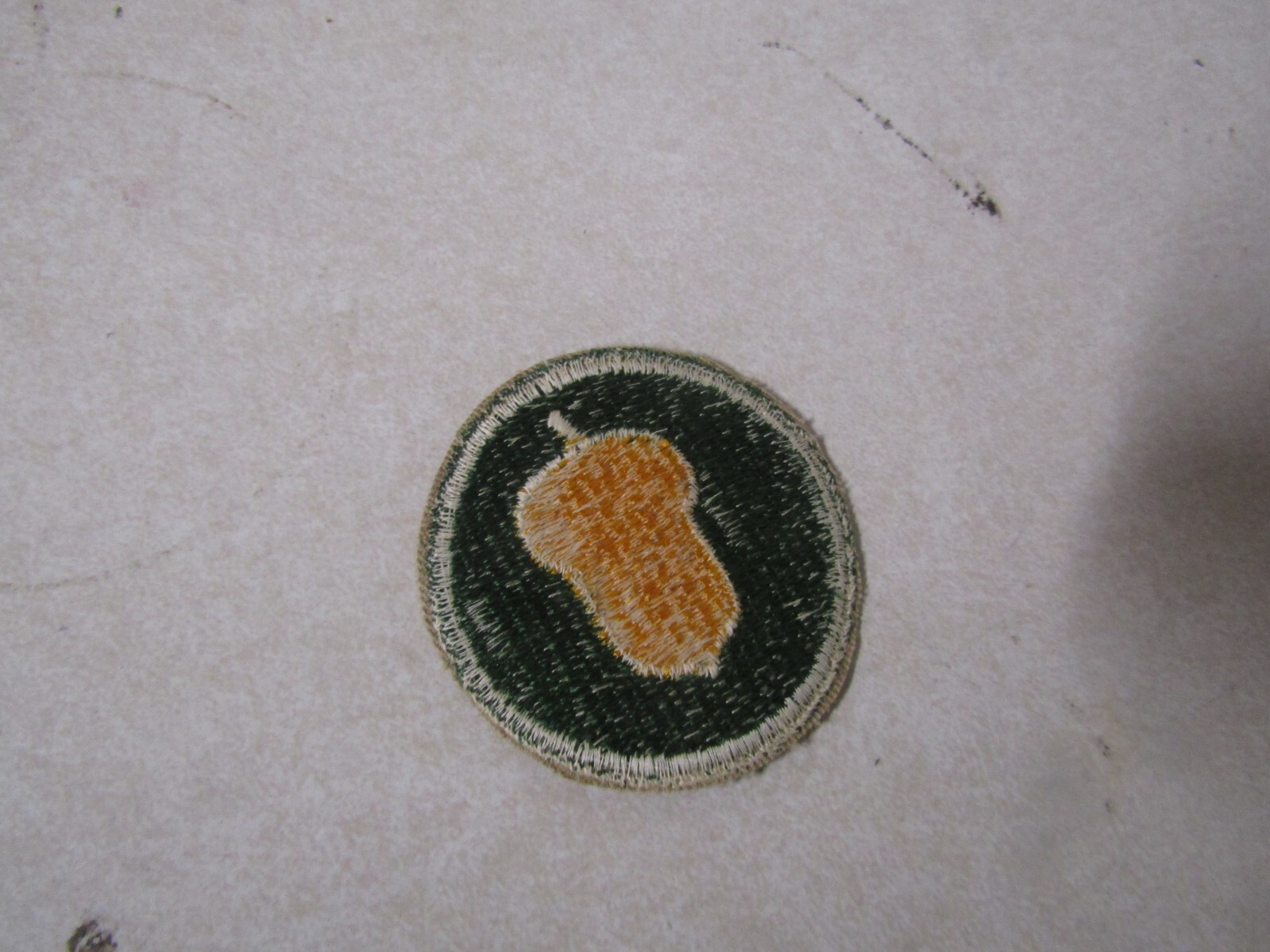 ORIGINAL MILITARY PATCH SEW ON WW2 ERA NO GLOW US ARMY 87TH DIVISION