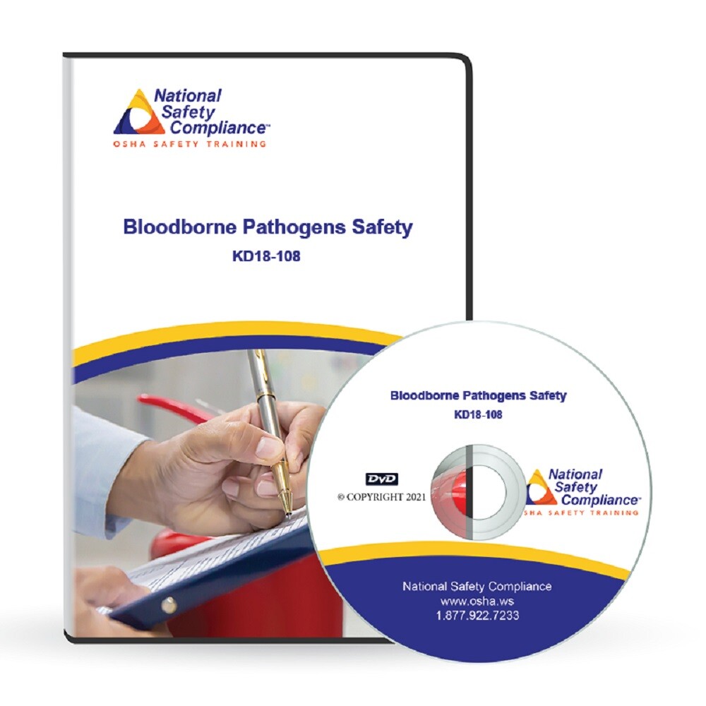 Workplace Bloodborne Pathogens DVD Training Kit-General Industry