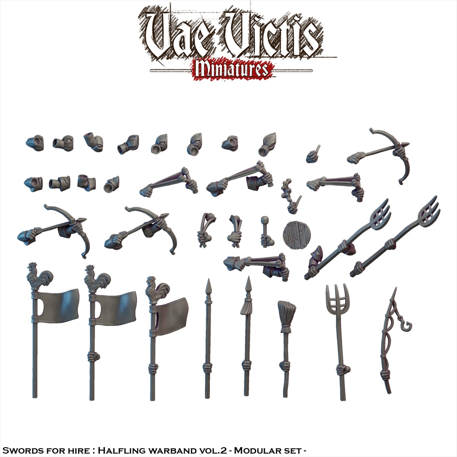 Vae Victis 28mm Halfling Warband 2