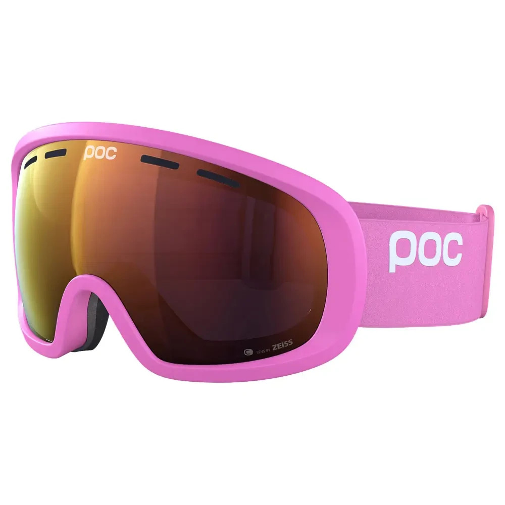 POC Fovea Pink - Persimmon with red mirror lens - Brand New -special color - NWT