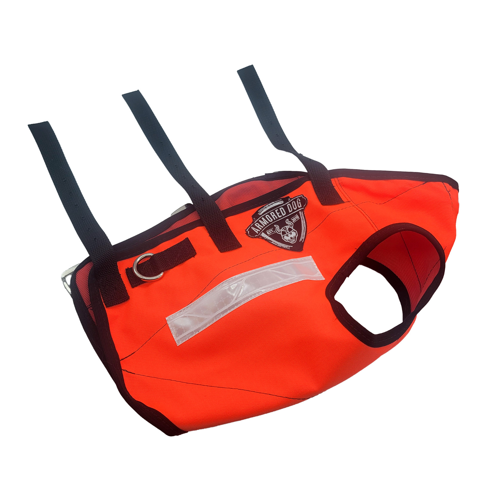 Southern Cross Cut Gear High Visibility Armored Dog Tracking Vest Orange USA