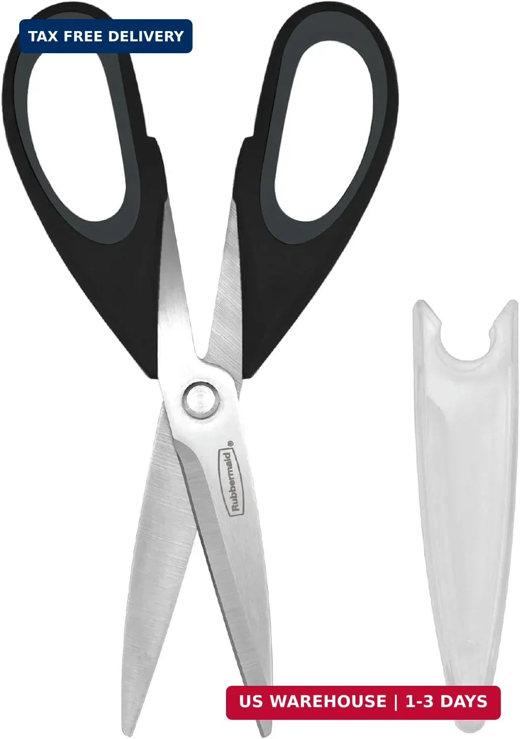 Rubbermaid Kitchen Scissors All Purpose Heavy Duty, Stainless Steel Kitchen Shea