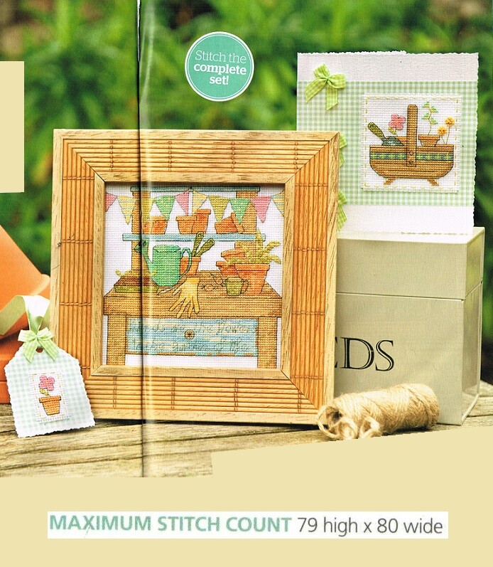 GARDEN GIFTS   CROSS STITCH PATTERN ONLY  EQ  -  EUY