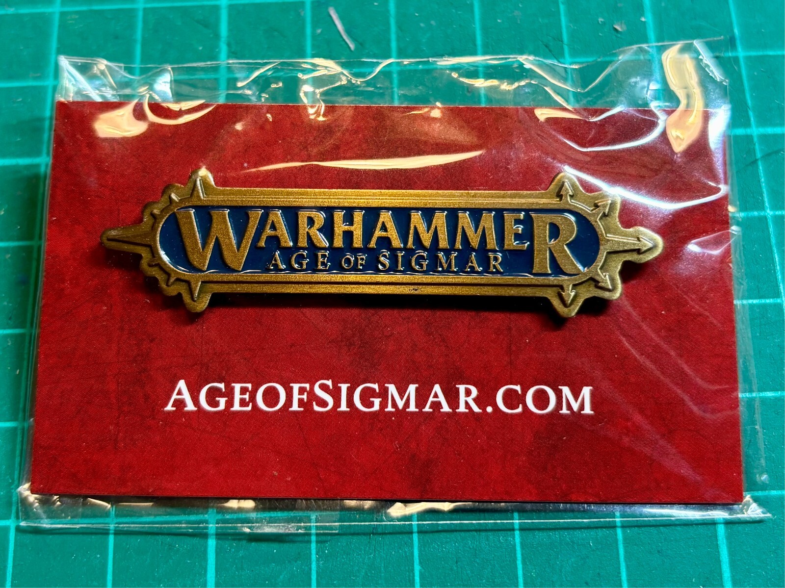 Warhammer - Age of Sigmar - Enamel Pin Badge - Dominion Exclusive Promo - NEW
