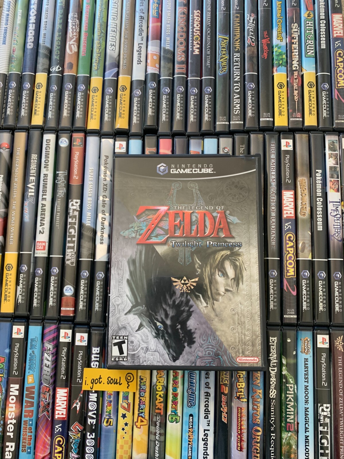 Legend of Zelda Twilight Princess Original Case + Artwork ONLY Gamecube -NO GAME