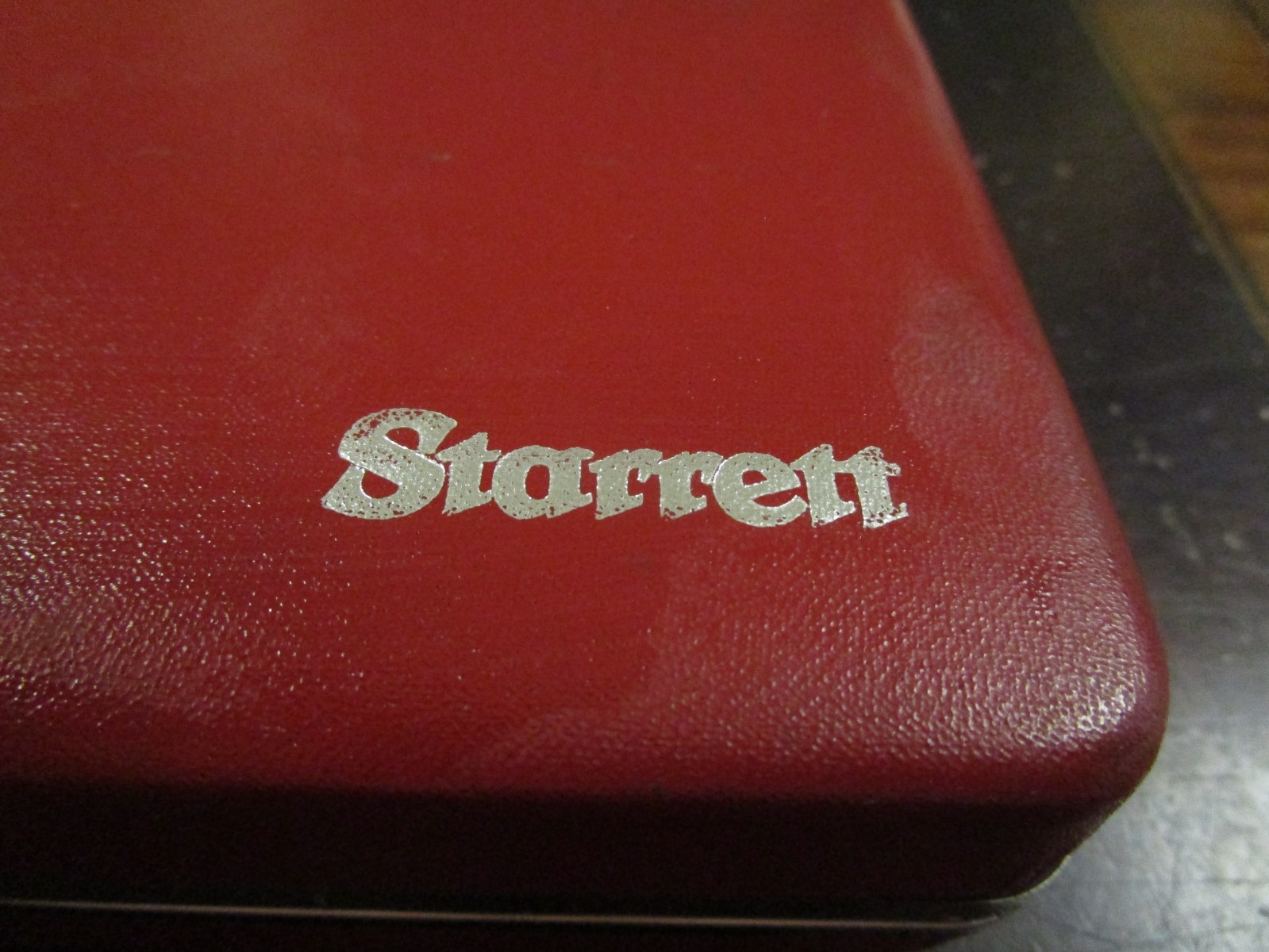 Starrett 708 series dial test indicator 708A with case