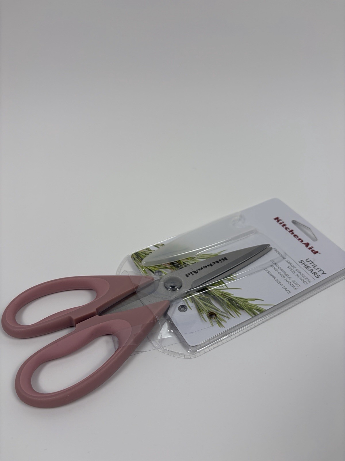 KitchenAid Kitchen Utility Shears / Scissors — Dried Rose — New