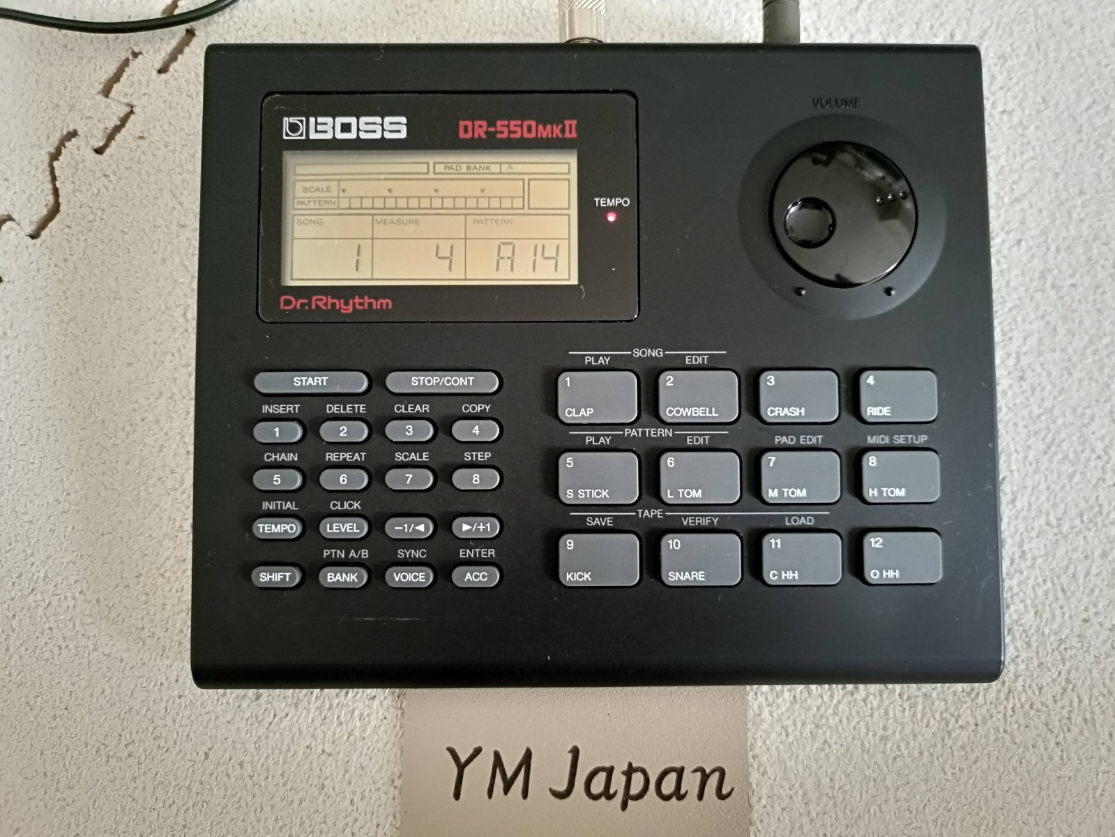 BOSS DR-550 MKII Dr. Rhythm MK2 Drum Machine Tested Working No Cable from Japan