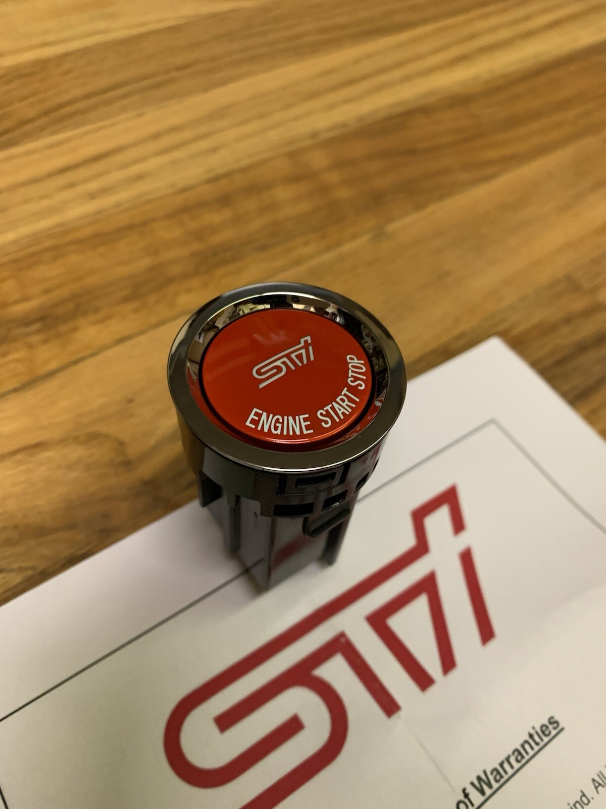 Push Start Button Without Status Light for Subaru BRZ STI - ST83031ST021