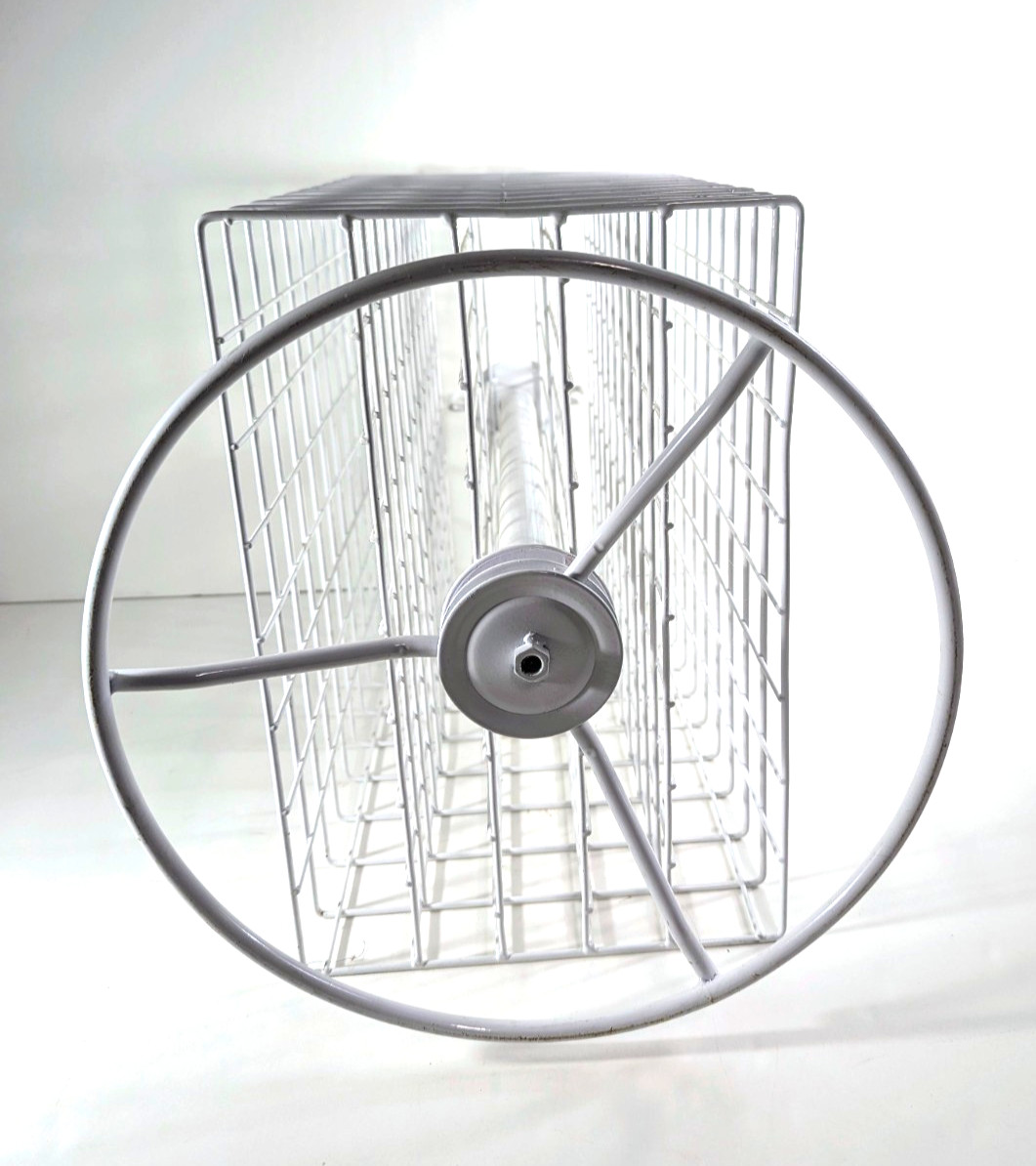 Spinning Craft Paint Storage Holder Rack White