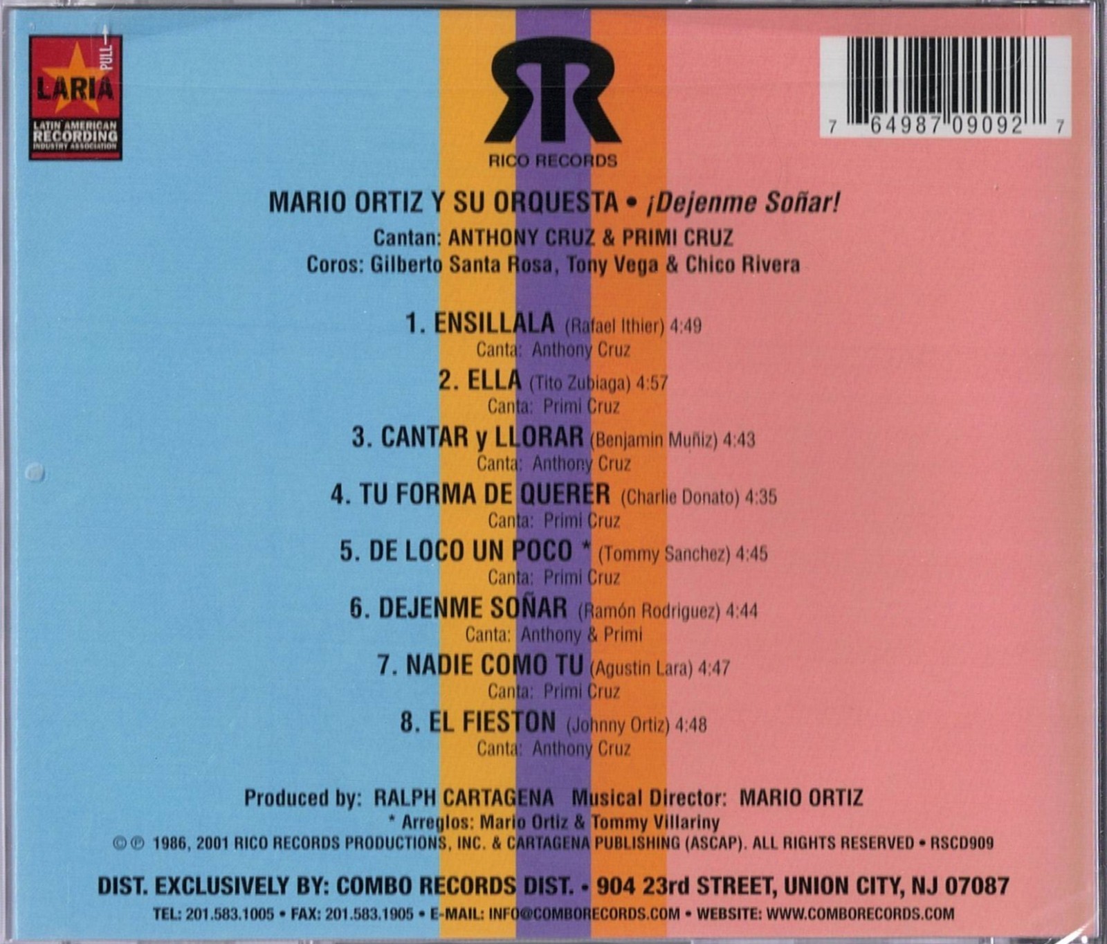 Mario Ortiz 4 Album Collection