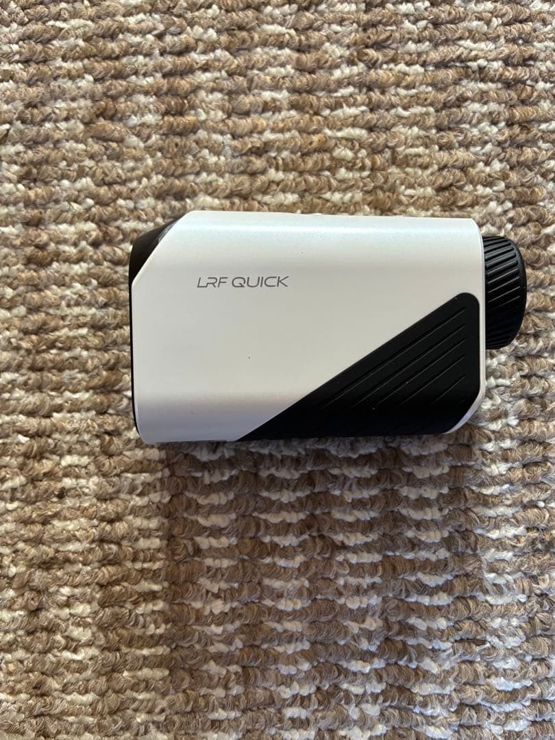 LRF QUICK Golf Laser Distance Meter Used 2x with Case & Accessories