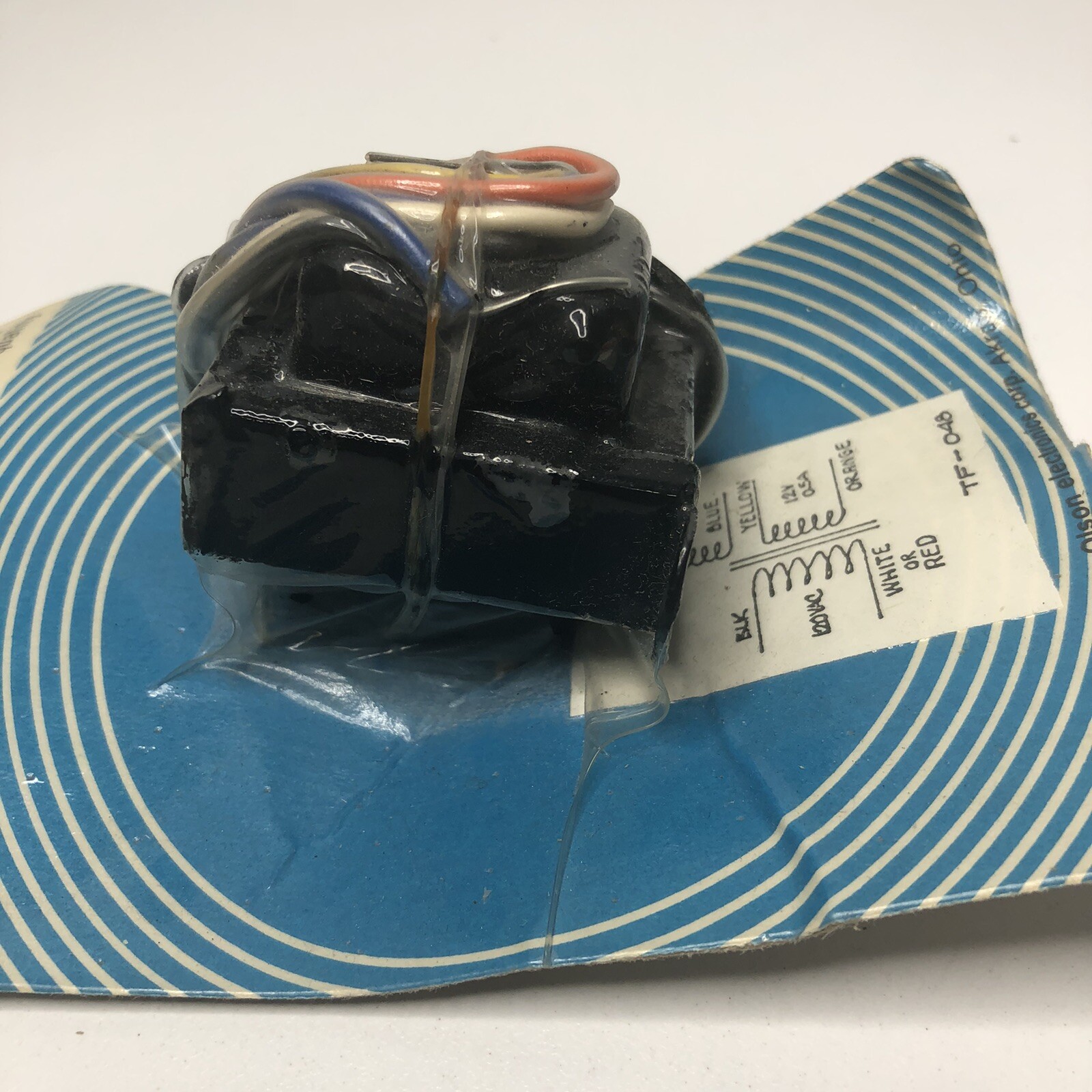 Olson Electronics TF-048 120 VOLT AC Power Transformer NOS Sealed