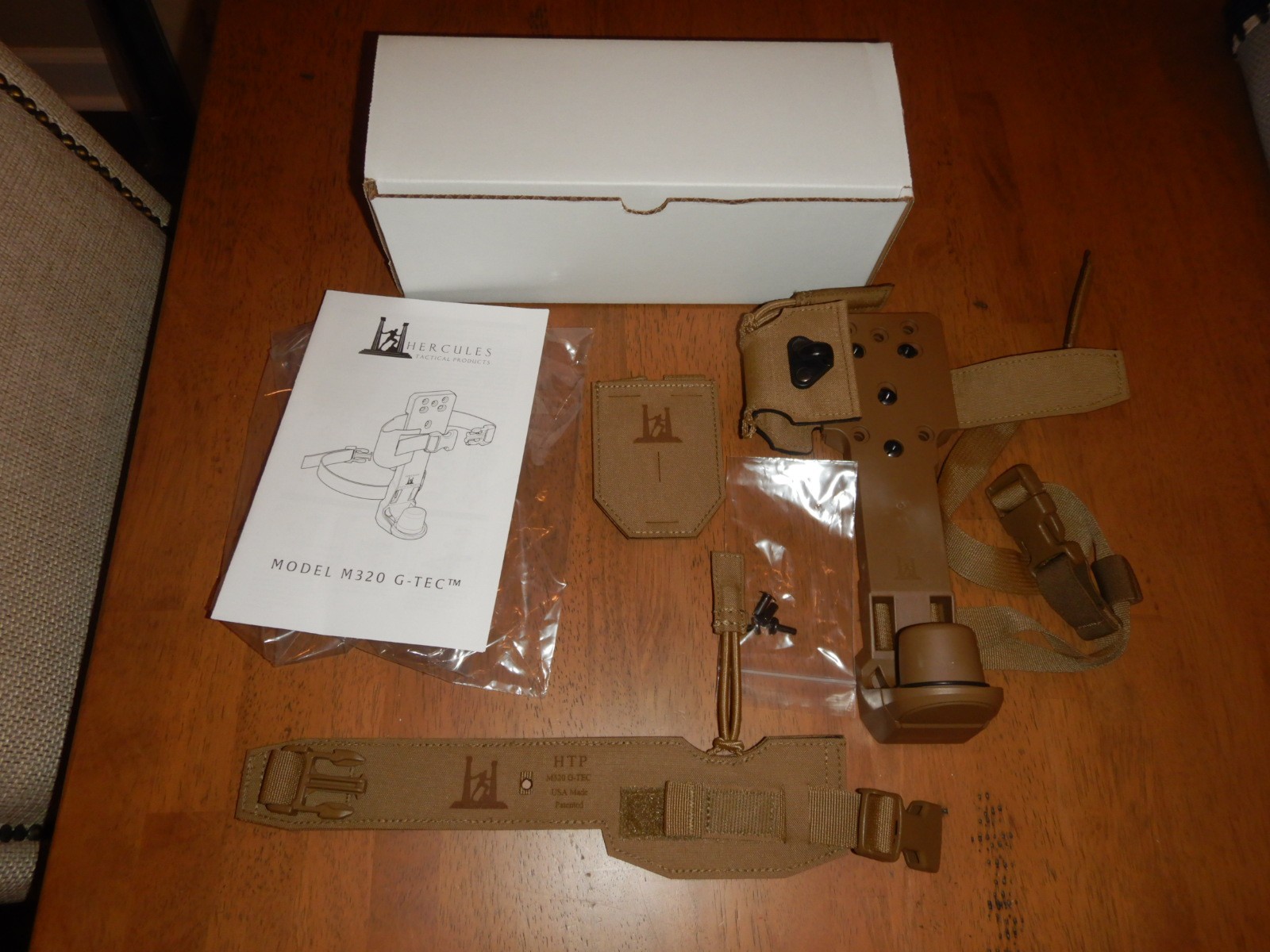 HERCULES TACTICAL * M320 G-TEC Grenade Launcher Holster * NEW * NSW CAG SOCOM